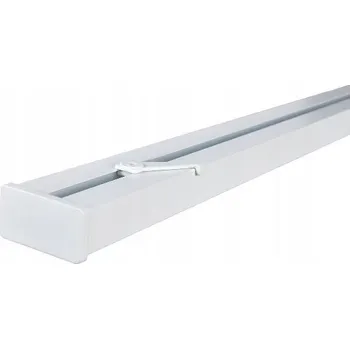 IKEA VIDGA Trojitá kolejnice, vč. stropního držáku/bílá, 140 cm