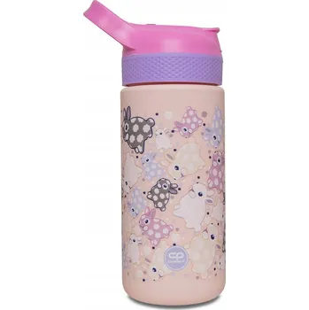 Láhev COOLPACK LAHEV NA PITÍ BÍLÝ ZAJÍČEK 420 ML