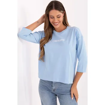 Dámská halenka Halenka RV BZ A826.89 světle modrá jedna velikost