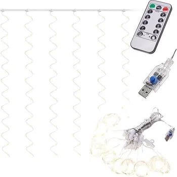 Vánoční dekorace X-SITE LED Závěs CLD-001 2 × 2, USB barevný