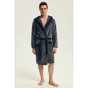 Pánské oblečení PÁNSKÝ ŽUPAN NATCH 43377 AW25 GRAFIT 2XL