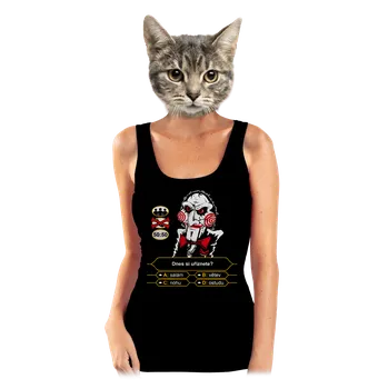 Bastard Milionář dámské tílko klasické Black