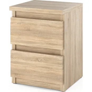 Noční stolek Noční stolek Stiv-Meble dub sonoma 2 zásuvky 30x30x40 cm