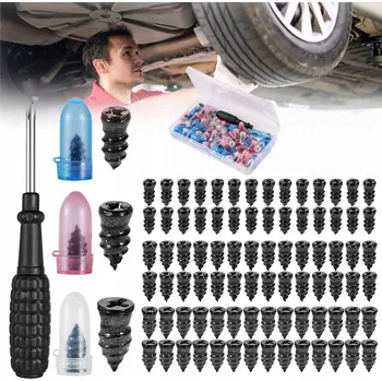 Sada na opravu pneumatiky VULKANIZAČNÍ ŠROUBY OPRAVNÁ SADA NA PNEUMATIKY KOL OPRAVA PNEUMATIKY ŠROUB 85X