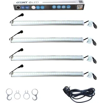LED páska GENT G-LED 26W Linkable x4, na růst 6500K, včetně napájecího kabelu