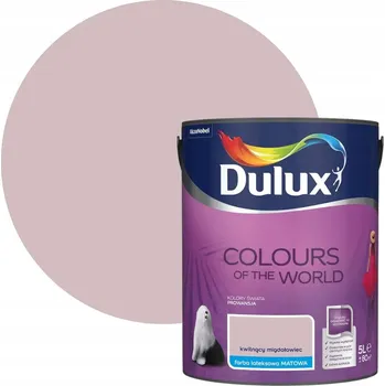 barva na zeď DULUX SVĚTA BARVA LATEXOVÁ NA ZEĎ Kvetoucí Mandloň 5L