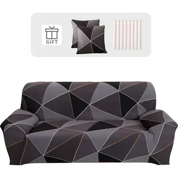 Napínací potah Elastický potah / přehoz na 2místnou pohovku bordó 139-175 cm