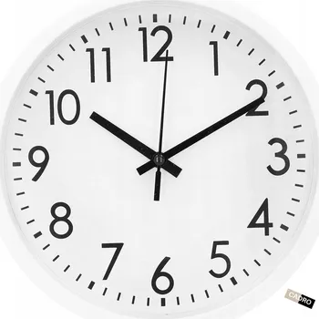 Hodiny Nástěnné hodiny do obýváku kuchyně dekorativní klasické bílé 20 cm
