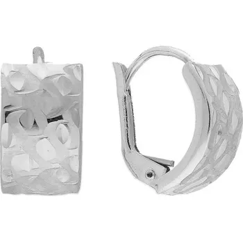 Náušnice Zlaté náušnice z bílého zlata