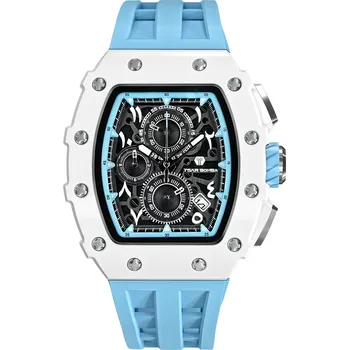 Hodinky Tsar Bomba TB8204QA-02 Elementar Chronograph 44mm 5ATM