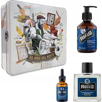 Sada na vousy PRORASO Azur Lime DÁRKOVÁ Sada Olej + Šampon + Balzám