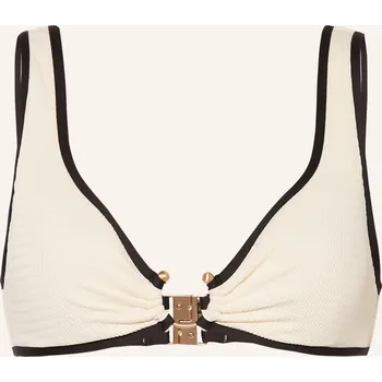 Dámské oblečení Seafolly Dámská Bralette Horní Díl Bikin Beach Bound, režná, 44