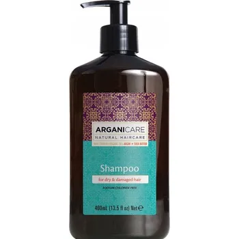 Šampon Arganicare 400 ml šampon pro suché a poškozené vlasy
