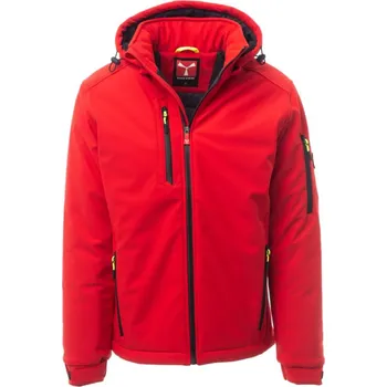 pracovní bunda Bunda zimní PayPer CREEK PAD softshellová červená 5XL