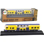 Mamido Sběratelský kovový model vlaku 1:48 žlutá modrá
