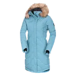 Northfinder Dámská zateplená prodloužená bunda RAELYNN, tyrkysová, M