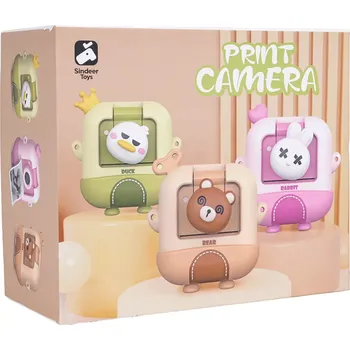 Digitální kompakt Dětský instantní fotoaparát s tiskem – kachnička