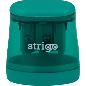 Vrták Ořezávátko ruční, dvojité, s nádobkou Strigo vícebarevné