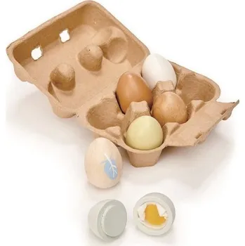 Dřevěná hračka Dřevěná vajíčka Tender Leaf Toys TL8285