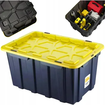 Úložný box Dílenský Organizér 25L Úložný Box s Víkem
