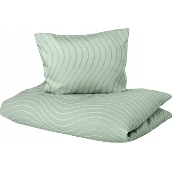 Povlečení LEANDER povlečení pro miminko Woodland Organic Cotton 70x100 cm, Sage green (Šalvějově zelená)