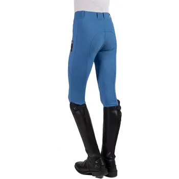 Jezdecké kalhoty Jezdecké legíny HKM Mia, modrá, 110/116