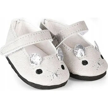 Panenka Boty pro panenku Skrallan velikosti 36-40 cm - Vzor Myška