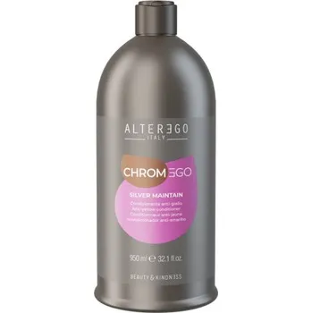 Chromego Silver Kondicionér 950 ml – neutralizace žlutých tónů ve vlasech Silver kondicionér proti žlutým odleskům – pro blond, šedé a zesvětlené vlasy