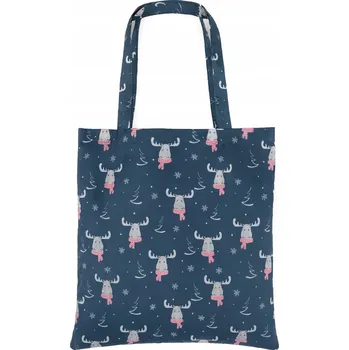 Dárková taška VÁNOČNÍ DÁRKOVÁ TAŠKA 38x42 cm - OBAL NA DÁRKY - MIKULÁŠ, VÁNOCE