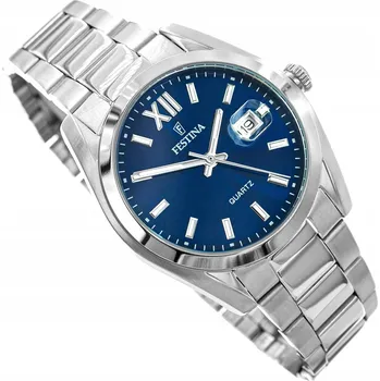 Hodinky Pánské Hodinky Festina F20707-4 stříbrný náramek