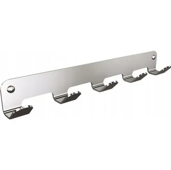 Věšák Koupelnový věšák s 5 háčky INOX leštěný ANDEX TECHNIC