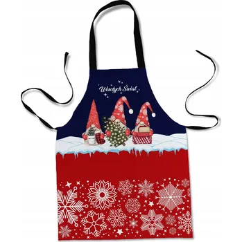 Kuchyňská zástěra VÁNOČNÍ KUCHYŇSKÁ ZÁSTĚRA PRO DĚTI DÁREK