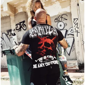 Pánské triko Yakuza Cruel TSB 22007 black velikost: 3XL