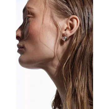 Souprava šperků NO MORE HEARTBEAT STUD EARRINGS SILVER