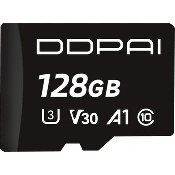Paměťová karta DDPAI ORIGINÁLNÍ PAMĚŤOVÁ KARTA MicroSDXC 128GB A1 V30 C10 U3