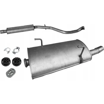 Tlumič výfuku Tlumiče výfuku Peugeot 206 2.0 S16 100kW 1999-2007