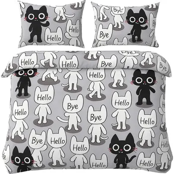 Povlečení POVLEČENÍ 140x200 + 1x POVLAK NA POLŠTÁŘ 70x80 BAVLNA SATÉN -