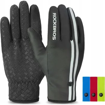 Cyklistické rukavice Cyklistické rukavice Rockbros M černé