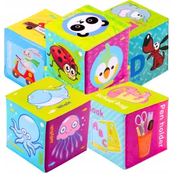 ostatní stavebnice STAVEBNICE VZDĚLÁVACÍ BAREVNÁ SADA 8 DÍLKŮ