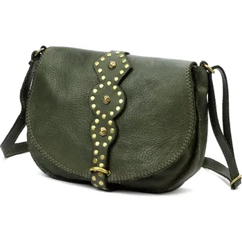 Kožená kabelka VS zelená KZ2256171