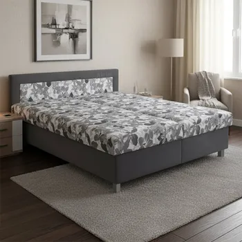 Postel Dvoulůžko VIVIEN | 160x200 cm | rošt deska | VÝBĚR POTAHU A MATRACE | z ČR