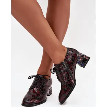 Dámské polobotky Polobotky na podpatku model 218695 Step in style 39