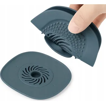 Cedník a síto Silikonové sítko do dřezu 150 mm bílé