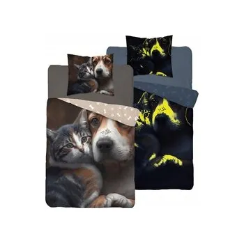 Povlečení Sada povlečení Detexpol 160 x 200 cm, vícebarevné