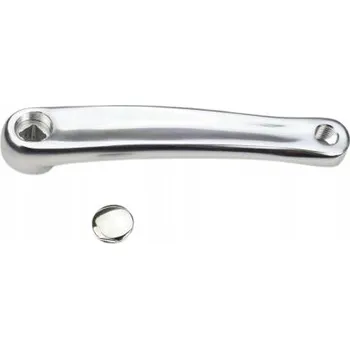 Klika na kolo Kliková osa levá KL-AL01 čtverec 170mm stříbrná