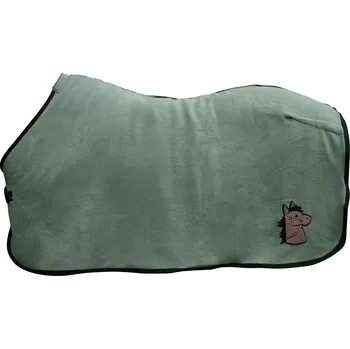 Deka pro koně Odpocovací deka HKM Mia shetland pony, zelená, 55 cm