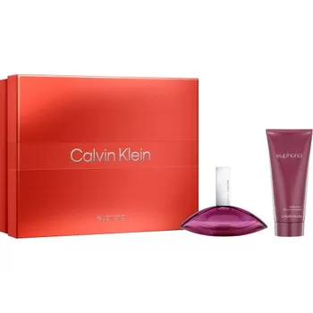 Kosmetická sada Calvin Klein Euphoria dárková sada (parfémová voda 50 ml + tělové mléko 100 ml) dámská