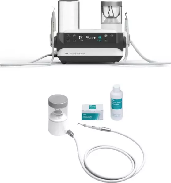 NSK Varios Combi Pro2 + Perio set (Ultrazvuk s pískovačem pro supragingivální a subgingivální ošetření)