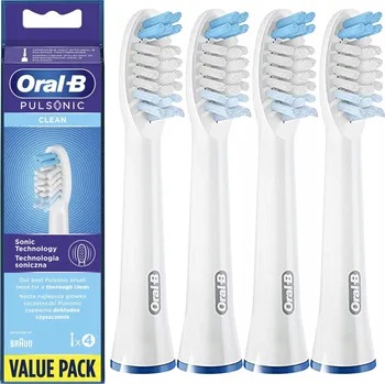 Péče o chrup Oral-B Pulsonic Clean Hlavice pro sonické zubní kartáčky, 4 ks