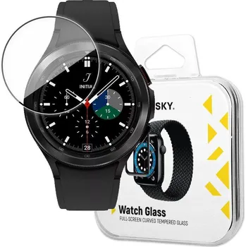 Hybridní sklo Wozinsky Watch Glass pro Samsung Galaxy Watch 4/5 40 mm černé